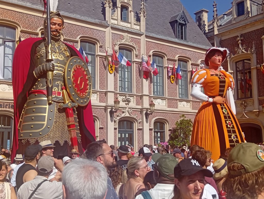 MR ET MME GAYANT - LES GEANTS DU NORD - FETES DE GAYANT DOUAI
